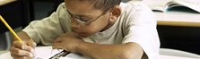 Photo of student in classroom